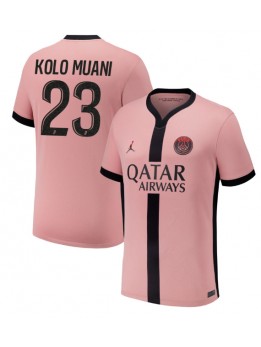 Paris Saint-Germain Randal Kolo Muani #23 Rezervni Dres 2024-25 Kratak Rukavima